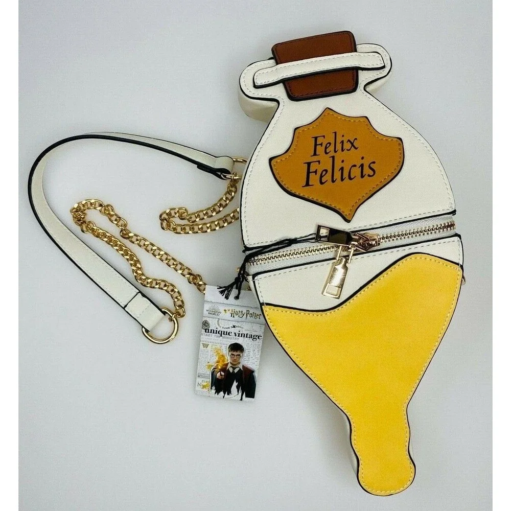 Rare Unique Vintage Harry Potter Felix Felicis Liquid Luck Crossbody Purse Bag